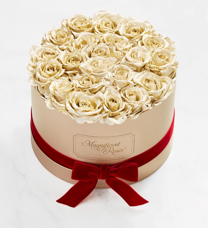 Magnificent Roses® Preserved Winter Glamour